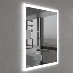 LED Bathroom Vanity Mirror – Modern Backlit Rectangular Wall & Makeup Mirror