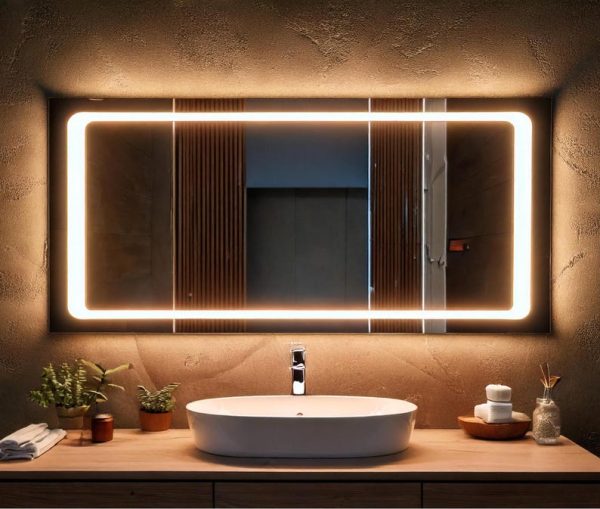 Gold Mirror – Acrylic Wall Mirror, Compact & Infinity Mirror for Bathroom and Home Decor - Image 9