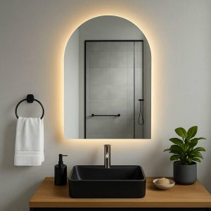 Bathroom Wall LED Mirror – Luxury Modern Backlit Vanity & Decorative Mirror