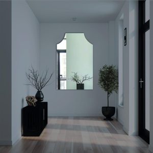 Modern Niche Cut LED Mirror – Backlit Bathroom & Vanity Wall Mirror