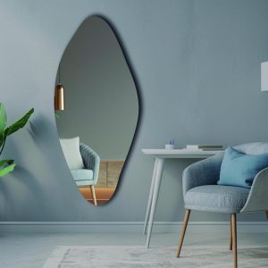 Tall Oval LED Mirror – Long Backlit Bathroom & Home Decor Mirror