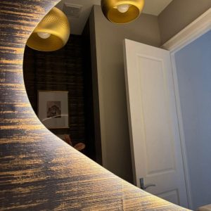 Sile Irregular LED Wall Mirror – Asymmetrical Modern Bathroom & Home Decor Mirror