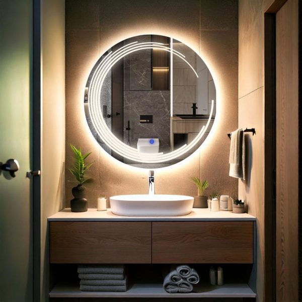 Nova LED Round Mirror - Image 2