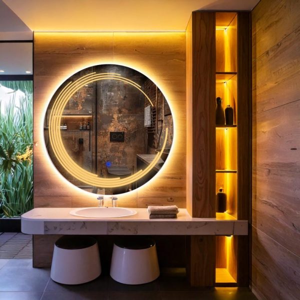 Nova LED Round Mirror - Image 8